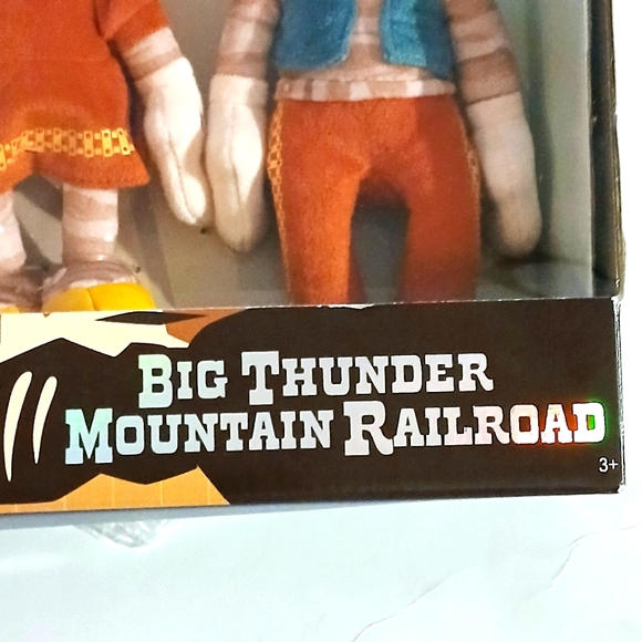 WALT DISNEY WORLD BIG THUNDER MOUNTAIN RAILROAD EXCLUSIVE SET OF 4 PLUSH 9In - Picture 6 of 8